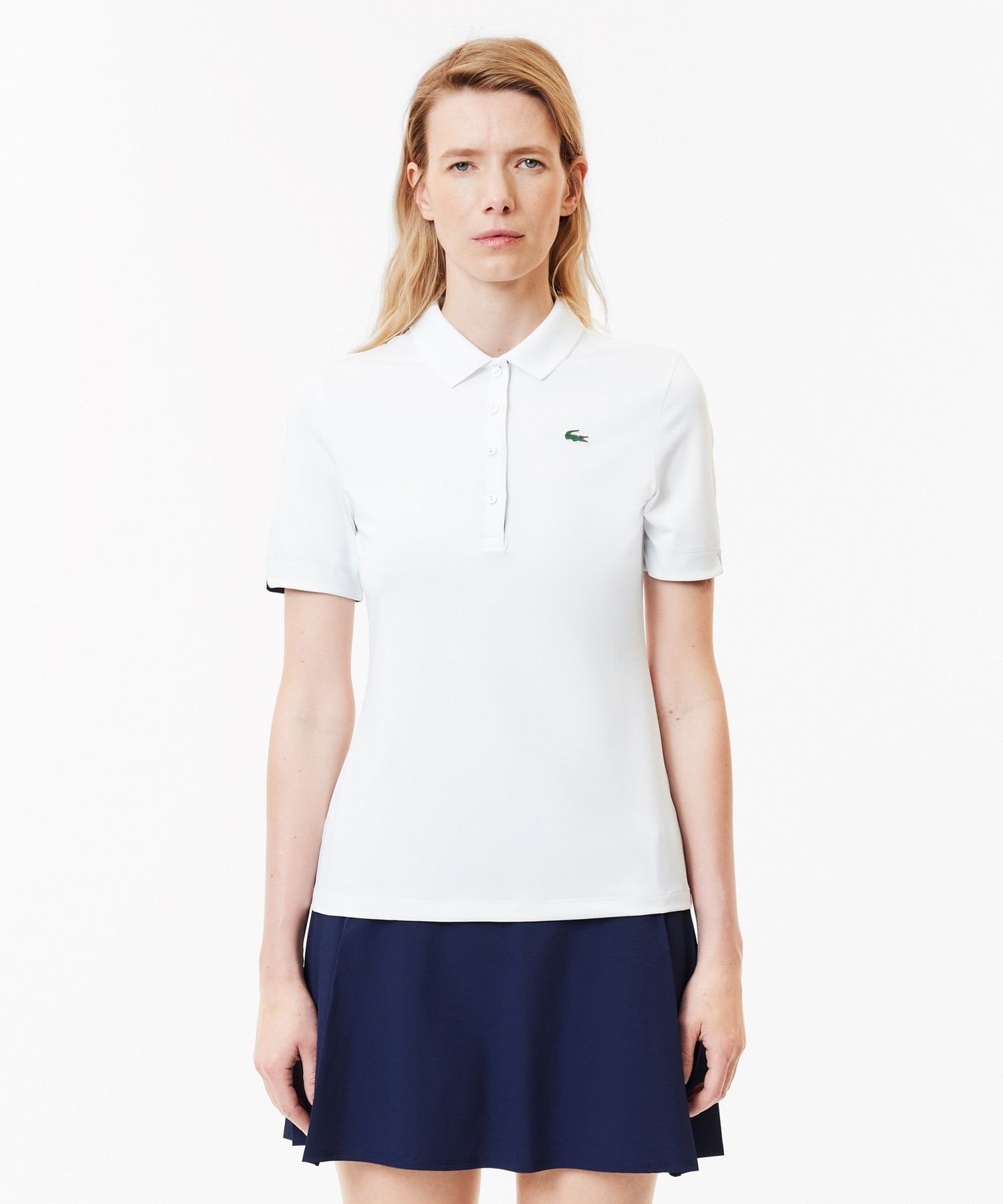 ラコステ LACOSTE ウルトラドライ仕様ストレッチゴルフポロシャツ (半袖) ラコステ トップス ポロシャツ ホワイト ネイビー レッド【送料無料】