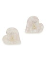 SNIDEL HOME イニシャルハートヘアクリップ スナイデルホーム ヘアアクセサリー その他のヘアアクセサリー ベージュ ブラウン レッド シルバー パープ...