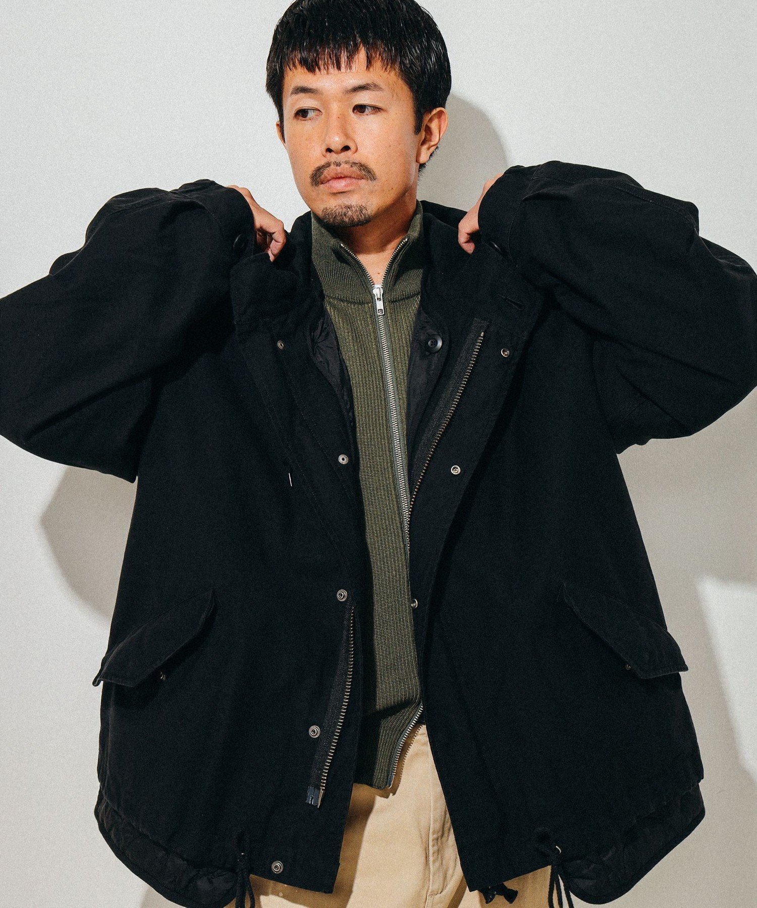 楽天市場】beams / 3way マウンテンパーカの通販