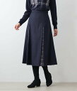 【SALE/23%OFF】NEWYORKER WOMEN L-SIZE 【L】ツイル×Snowニューヨーカータータン ボックスタックスカート ニューヨーカー エ...