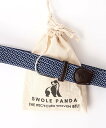 【SALE/60%OFF】NOLLEY'S goodman 【SWOLE PANDA/スウォール パンダ】RECYCLED WOVEN BELT WEAVE ノ...