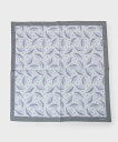 【SALE/30%OFF】TAKEO KIKUCHI アーカイブプリントハンカチ タケオキクチ ファッション雑貨 ハンカチ・ハンドタオル オレンジ グレー ホワイト
