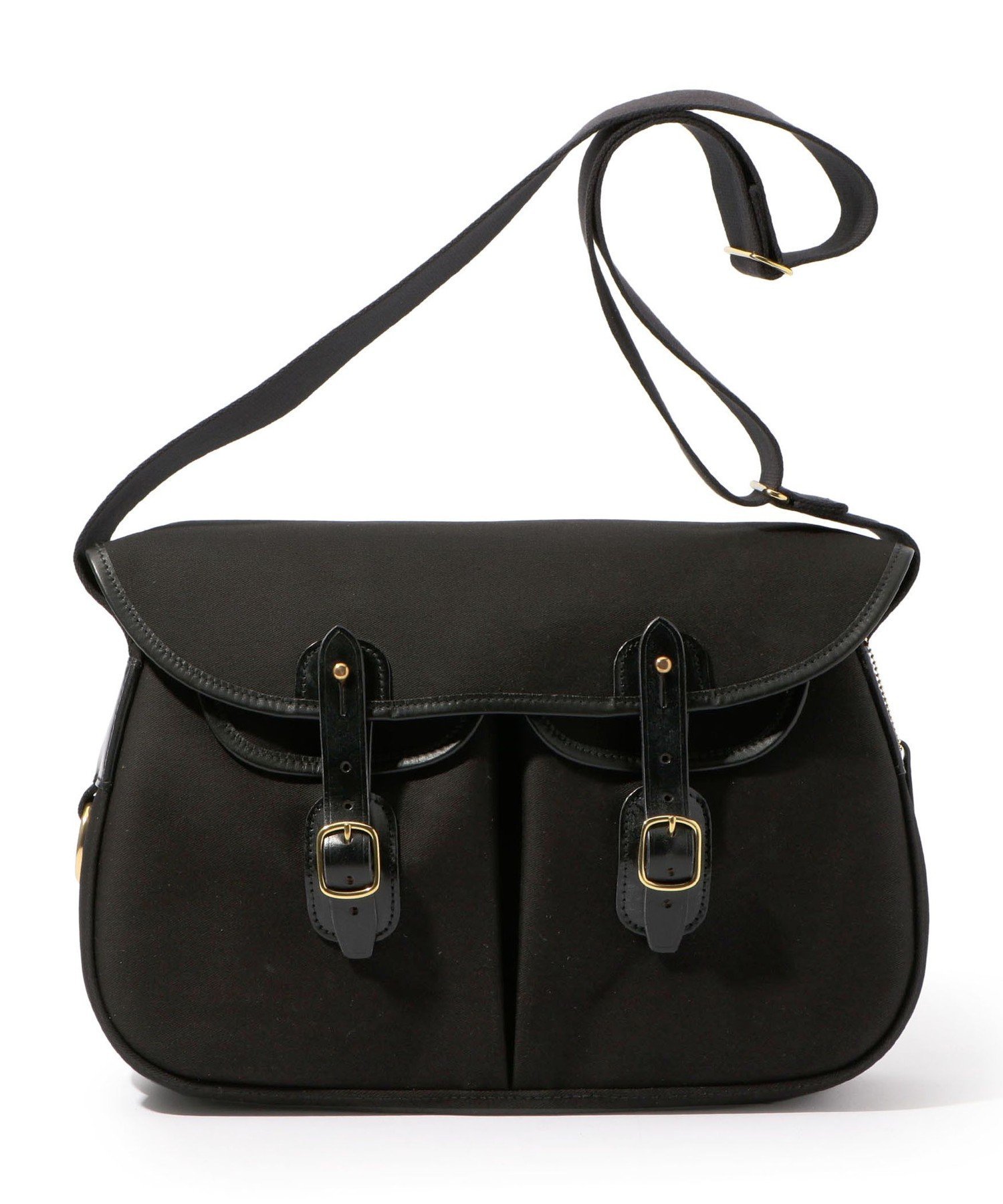 TOMORROWLAND GOODS Brady ARIEL TROUT LARGE コットンショルダーバッグ トゥモローランド バッグ ショルダーバッグ ブラウン ブラック【送料無料】