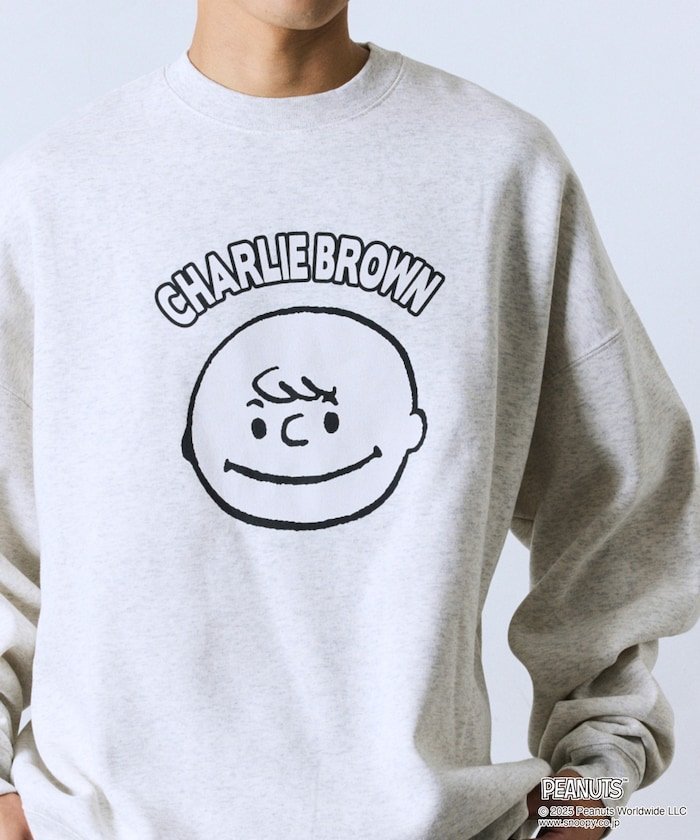 【SALE／10%OFF】FREAK'S STORE PEANUTS/ピーナッツ 別注 バックプリント クルーネックスウェット / Ch..