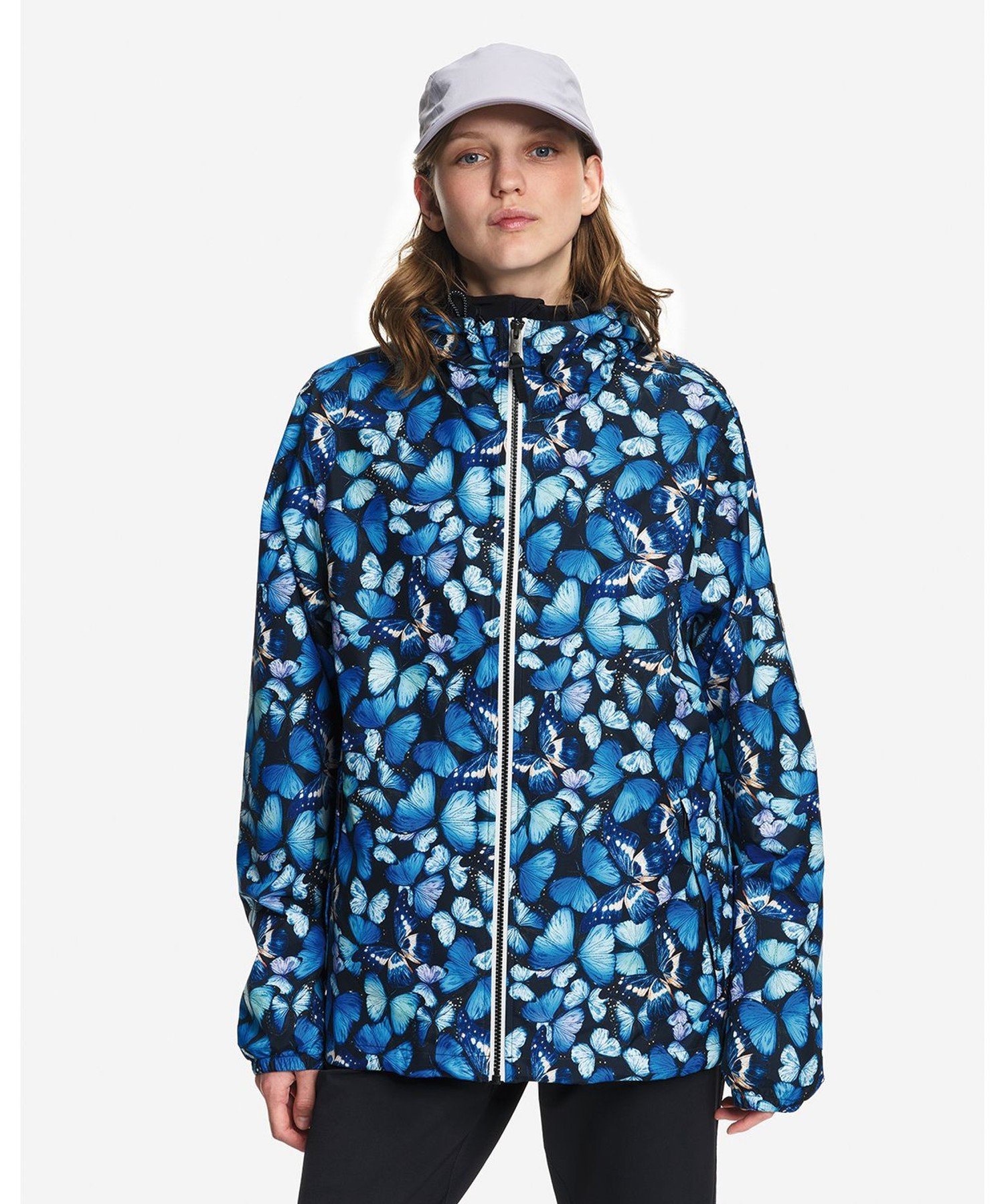 AIGLE 【DEYROLLE】 透湿防水 パッカブル ショートレインジャケット エーグル ジャケット・アウター レインコート ブルー【送料無料】