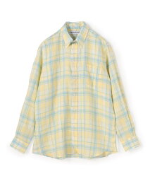 トゥモローランド ビジネスシャツ メンズ TOMORROWLAND BUYING WEAR 【別注】INDIVIDUALIZED SHIRTS リネン ボタンダウンシャツ トゥモローランド トップス シャツ・ブラウス【送料無料】