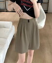 【SALE/27%OFF】Amulet 【Amulet】タック入りショートパンツ アミュレット パンツ その他のパンツ ベージュ ブラック グリーン