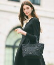 TOCCA 【撥水】CHECKER CLOVER QUILT BAG トートバッグ トッカ バッグ トートバッグ ブラック カーキグリーン ネイビー ピンク【送...