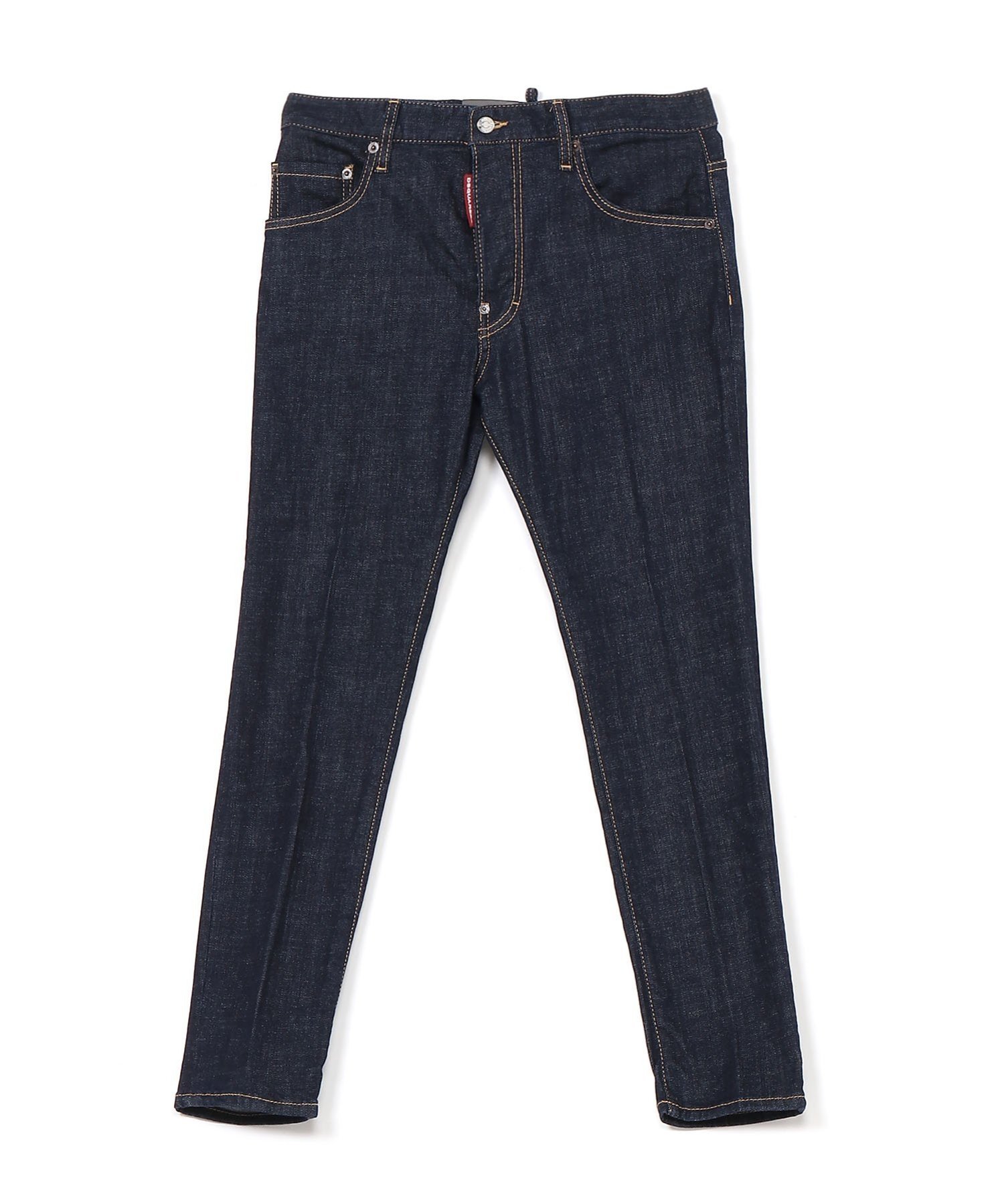 DSQUARED2 DARK RINCE WASH SKATER JEANS ディースクエアード パンツ ジーンズ・デニムパンツ ネイビー【送料無料】