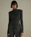 PRANK PROJECT リブタートルネック/Ribbed Turtleneck プランク プロジェクト トップス ニット グレー ブラック ホワイト ブルー グリーン【送料無料】