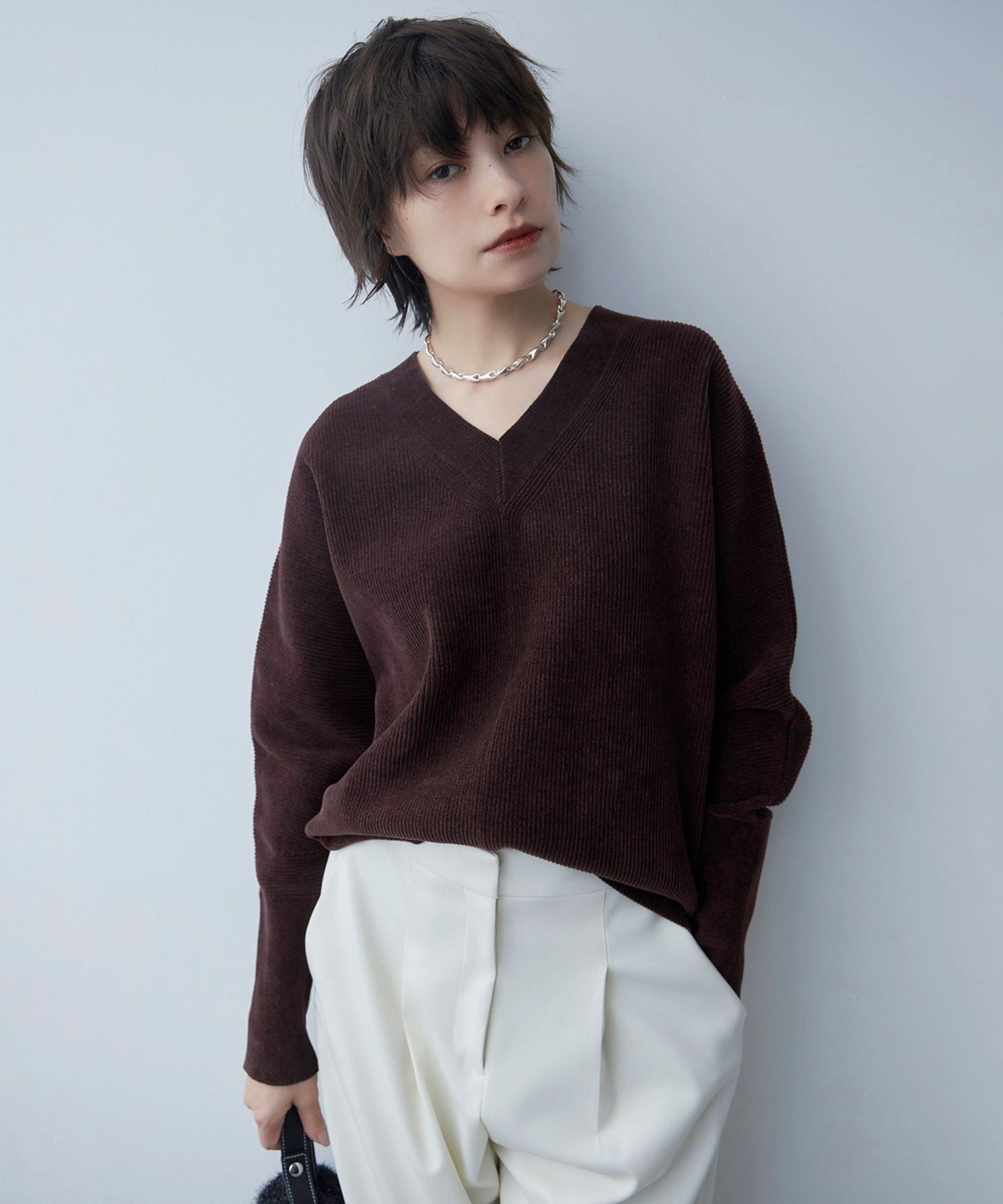 ICB 【洗える】T/Wベネシャンストレッチ カーブパンツ アイシービー パンツ その他のパンツ ホワイト ブラック