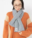 【SALE/60%OFF】studio CLIP 【吸湿/発熱】リバーシブルフリース差し込みマフラー スタディオクリップ ファッション雑貨 マフラー・ストール・...