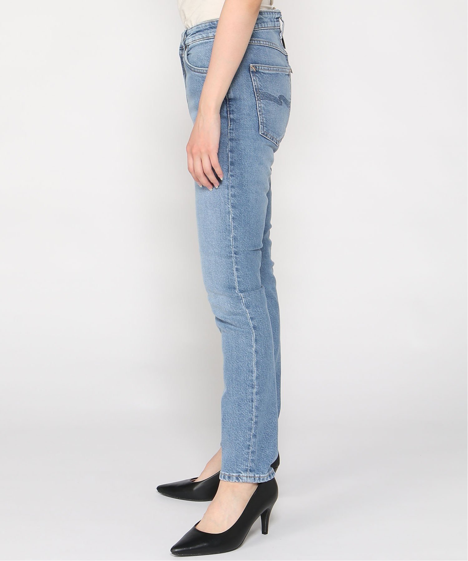 Nudie Jeans Nudie Jeans/(W)Nudie Jeans/Mellow Mae489 ヒーローインターナショナル マーケット プレイス パンツ その他のパンツ ブルー【送料無料】