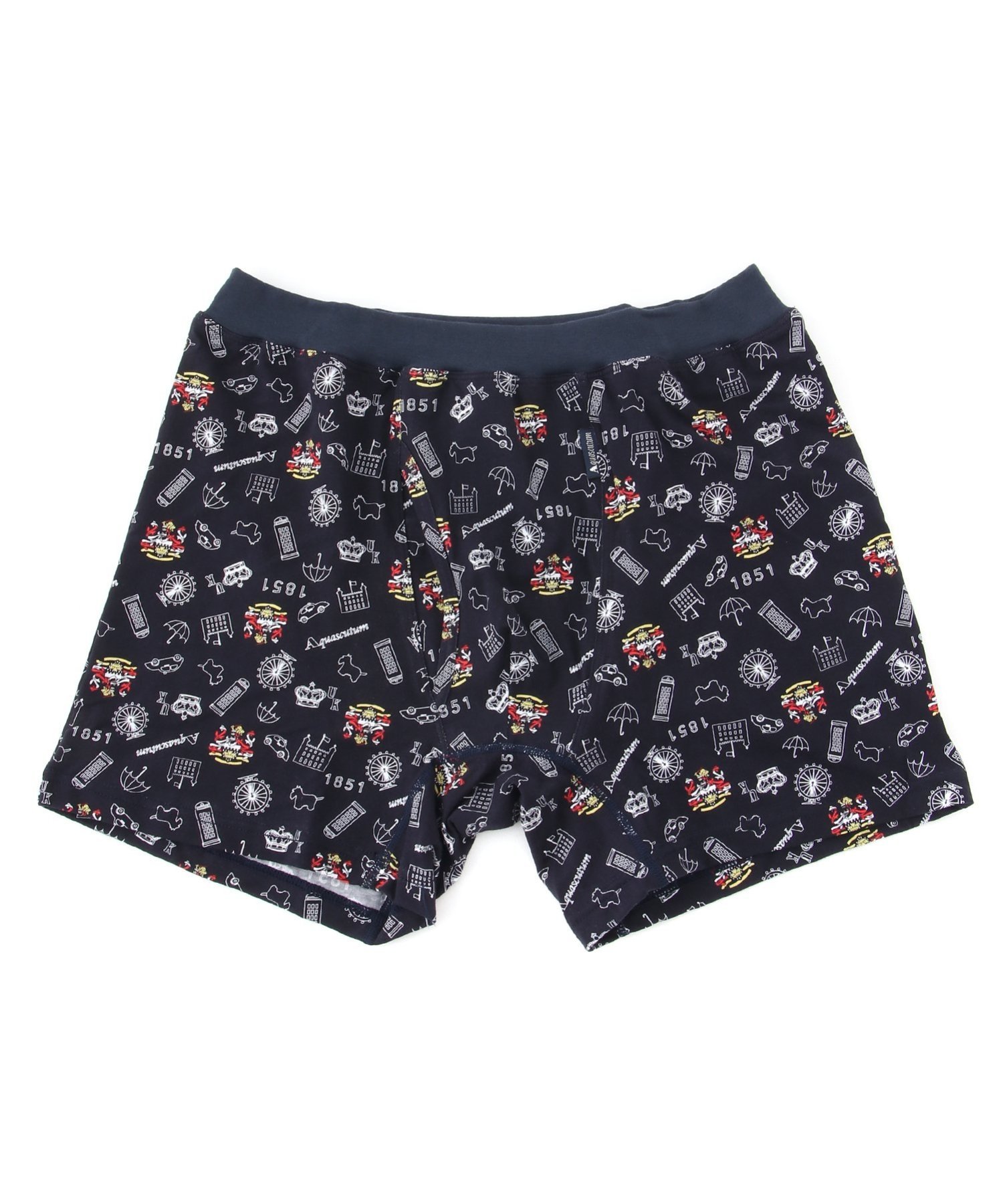 RENOWN INX（レナウンインクス）Aquascutum/(M)AQボクサー/25S/スパンゴム/ロンドンアイコンスパイスを効かせ、個性を発揮する総柄プリントで、穿くだけで気分を上げてくれるようなメンズ用アンダーウェアが登場しました。ウエスト部分はシンプルに、引き締めてくれるような効果も嬉しいアイテムです。身生地にはナチュラルな肌触りと通気性が嬉しいコットンにストレッチ性のあるポリウレタンなどを組み合わせた生地がお勧め。型番：0112625605-39-M PR8560【採寸】サイズウエストM76-84cmL84-94cm商品のサイズについて【商品詳細】日本素材：身生地:コットン95%ポリウレタン5%ウエストゴム:コットン91%ポリウレタン9%サイズ：M、L洗濯機洗い可※画面上と実物では多少色具合が異なって見える場合もございます。ご了承ください。商品のカラーについて 【予約商品について】 ※「先行予約販売中」「予約販売中」をご注文の際は予約商品についてをご確認ください。■重要なお知らせ※ 当店では、ギフト配送サービス及びラッピングサービスを行っておりません。ラッピング・ギフト配送について同時に複数の商品を注文された場合メーカー希望小売価格についてご利用ガイドRENOWN INX（レナウンインクス）Aquascutum/(M)AQボクサー/25S/スパンゴム/ロンドンアイコンスパイスを効かせ、個性を発揮する総柄プリントで、穿くだけで気分を上げてくれるようなメンズ用アンダーウェアが登場しました。ウエスト部分はシンプルに、引き締めてくれるような効果も嬉しいアイテムです。身生地にはナチュラルな肌触りと通気性が嬉しいコットンにストレッチ性のあるポリウレタンなどを組み合わせた生地がお勧め。型番：0112625605-39-M PR8560【採寸】サイズウエストM76-84cmL84-94cm商品のサイズについて【商品詳細】日本素材：身生地:コットン95%ポリウレタン5%ウエストゴム:コットン91%ポリウレタン9%サイズ：M、L洗濯機洗い可※画面上と実物では多少色具合が異なって見える場合もございます。ご了承ください。商品のカラーについて