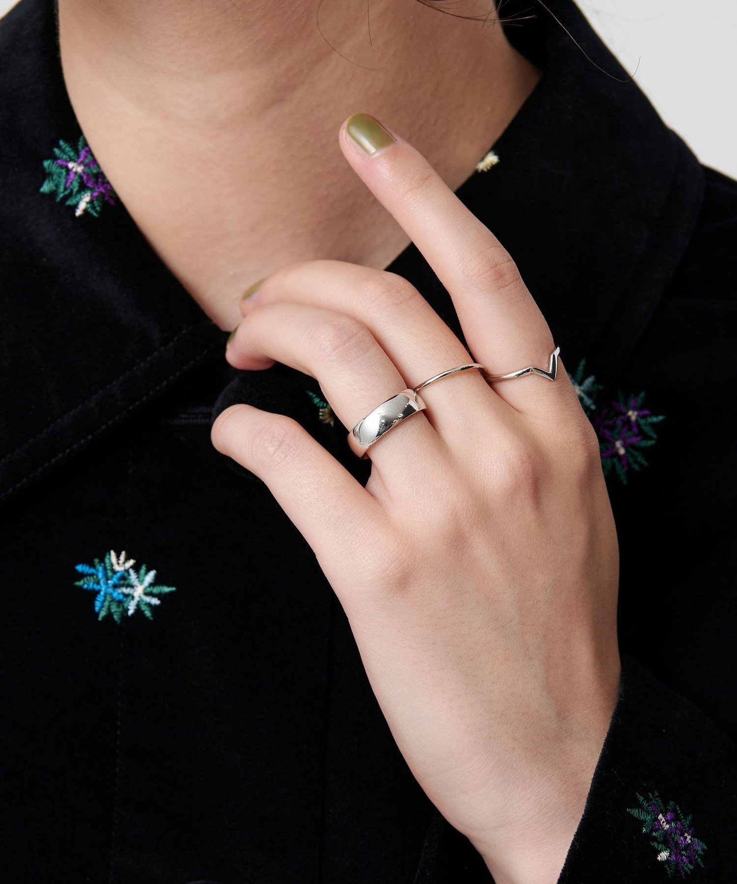 【SALE／40%OFF】BEAUTY&YOUTH UNITED ARROWS ＜by Preek＞3SET BOLD リング ビューティー＆ユース　ユナイテッドアローズ アクセサリー・腕時計 リング・指輪 シルバー ゴールド【送料無料】