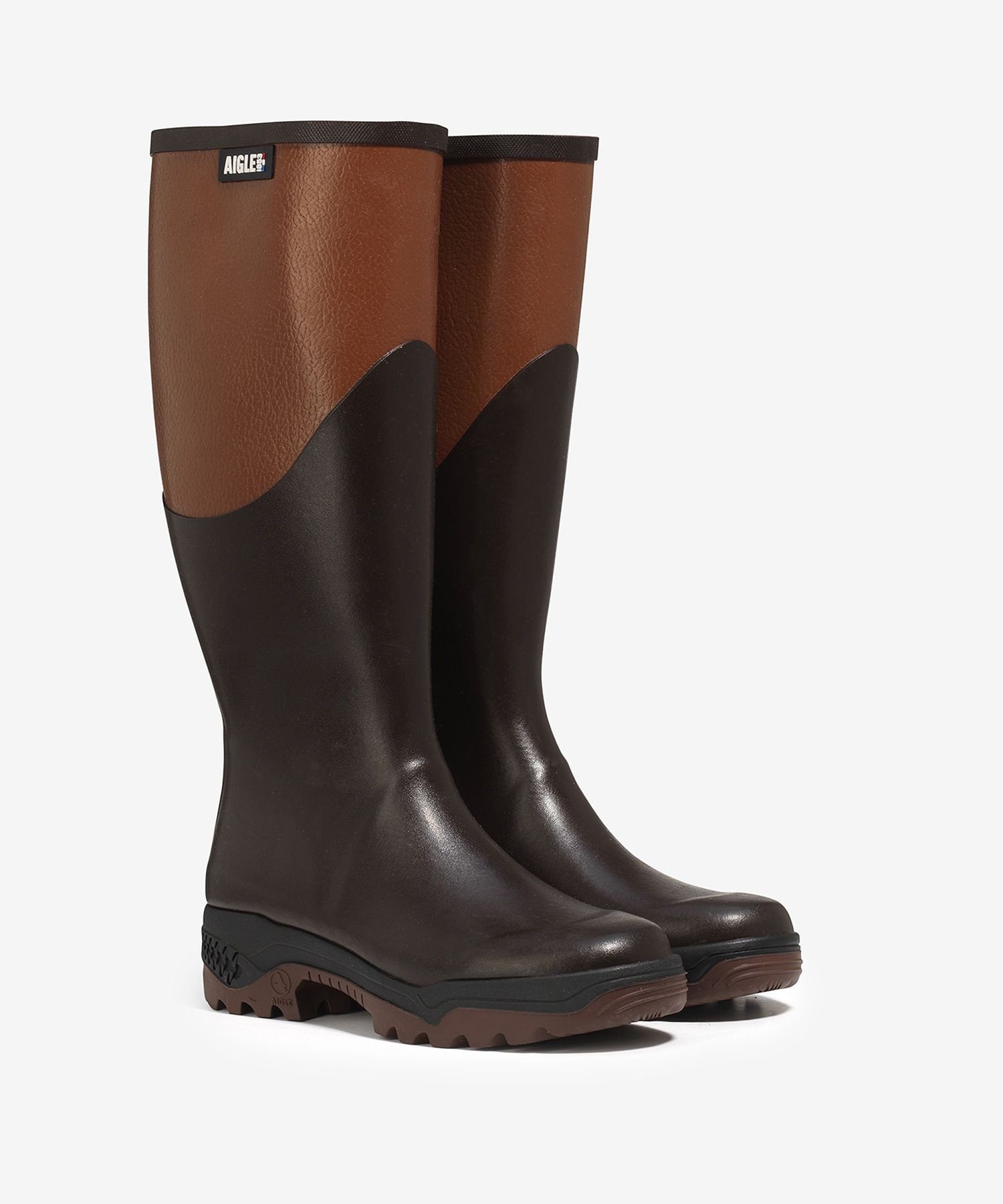 AIGLE パルクール2 ラバーブーツ エーグル シューズ・靴 レインシューズ・ブーツ ブラウン【送料無料】