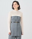 【SALE/40%OFF】ANAYI 【セットアップ対応商品】ウールトロピカルビスチェ アナイ トップス その他のトップス ブラック ブラウン グレー【送料無料...