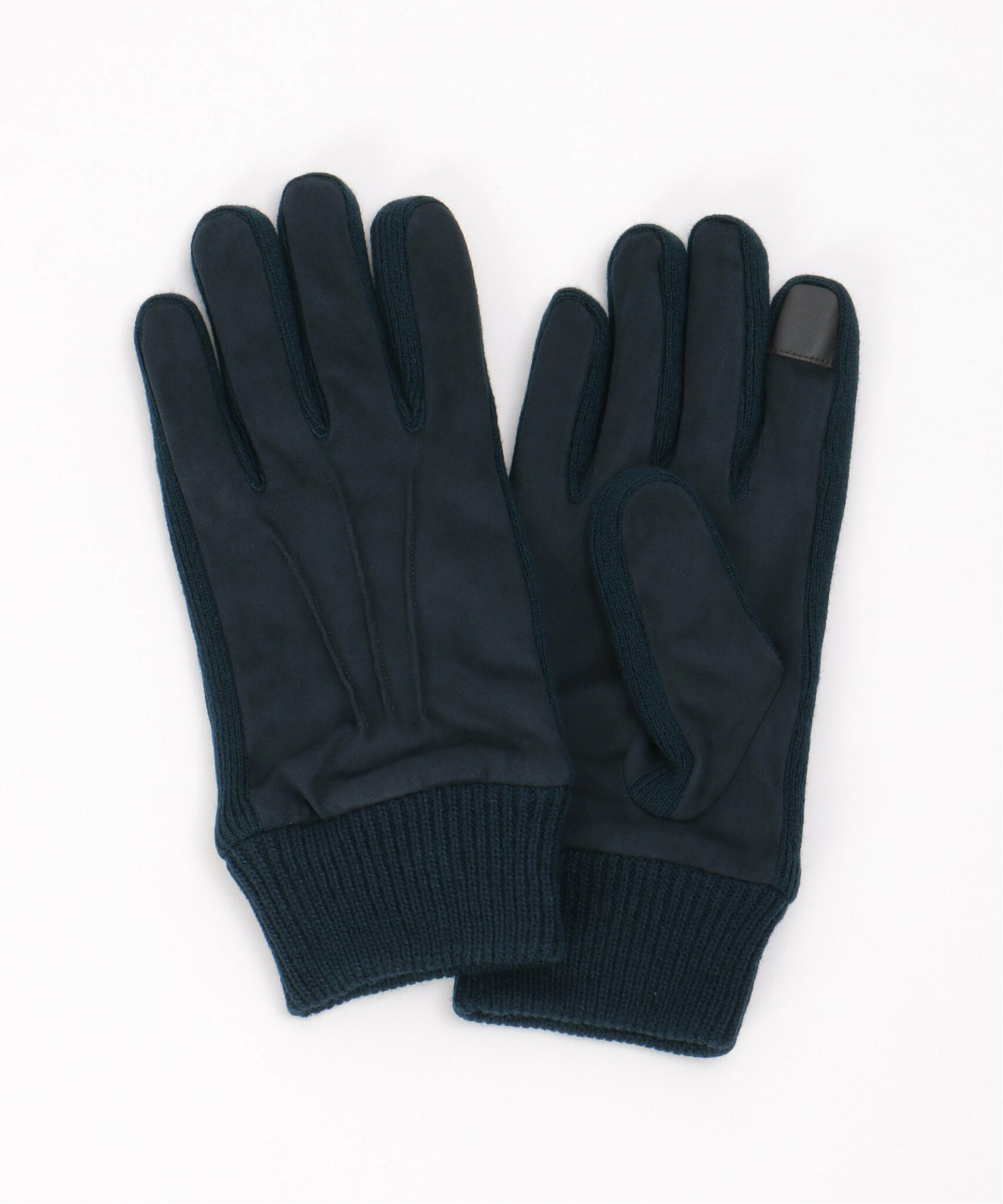 【SALE/40%OFF】ikka フェイクスエードグローブ イッカ ファッション雑貨 手袋 ネイビー ブラック ブラウン
