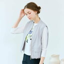 【SALE/30%OFF】Liliane Burty Eclat 【S・Mサイズ】ウォッシャブル前ファスナー ベスト リリアンビューティ エクラ トップス ベス...
