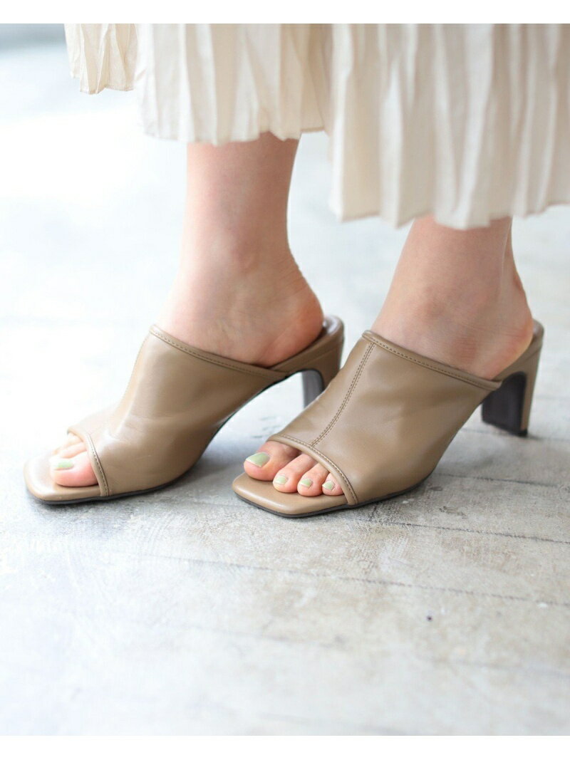 【SALE／50%OFF】B:MING by BEAMS B:MING by BEAMS / ストレッチ ミュール ビームス アウトレット シューズ・靴 サンダル ベージュ ブラック グリーン【送料無料】のサムネイル