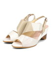 missy des missy missy des missy カラーブロック ウエッジサンダル マドラス シューズ・靴 サンダル ベージュ ブラック【送料無料...