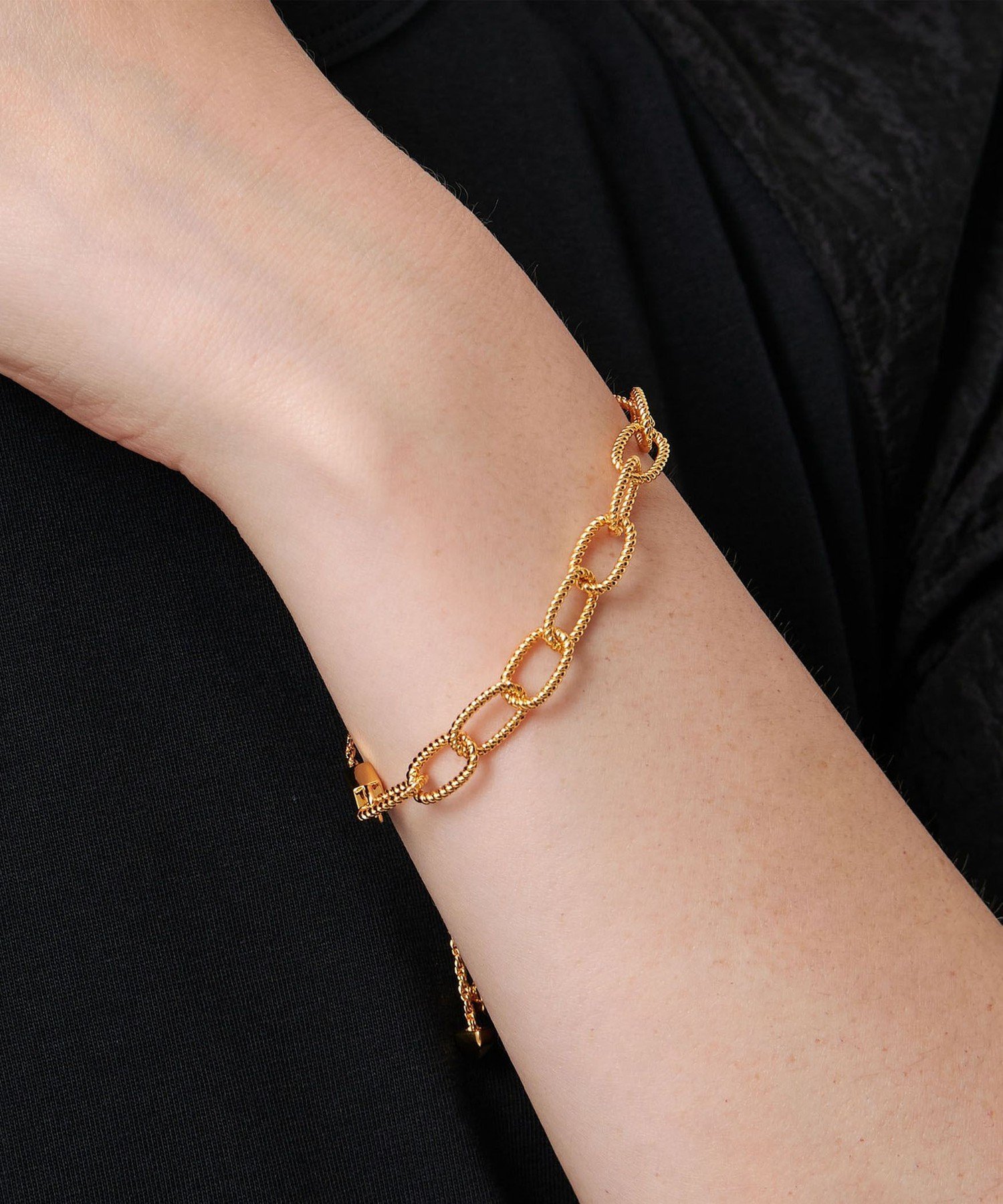 【SALE／40%OFF】UNITED ARROWS ADJ チェーン ブレスレット ユナイテッドアローズ アクセサリー・腕時計 ブレスレット・バングル シルバー ゴールド【送料無料】