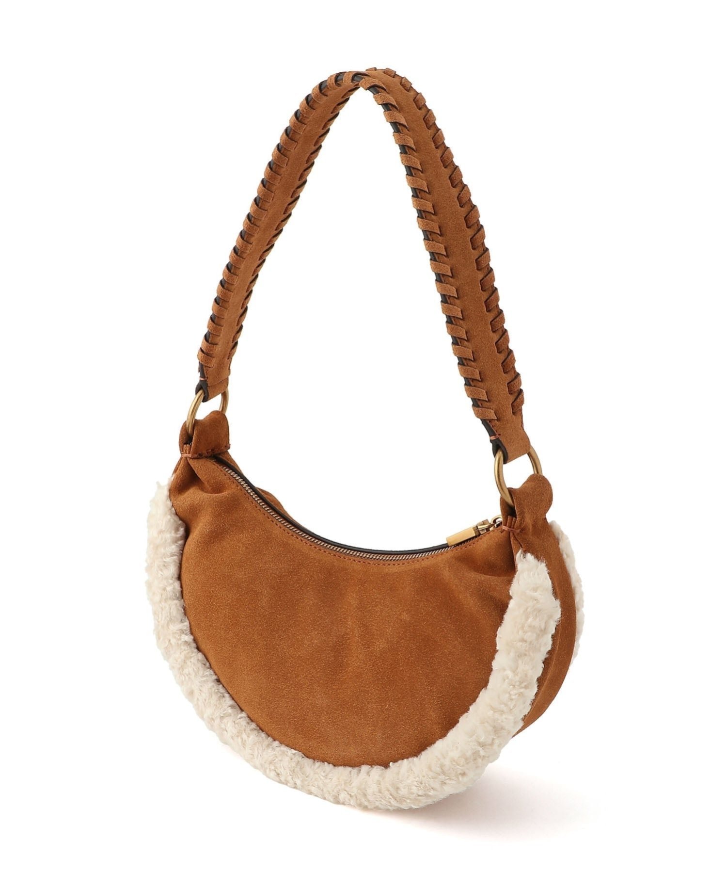 GUESS ハンドバッグ ホーボー (W)AMITA Hobo ゲス バッグ ショルダーバッグ ブラウン