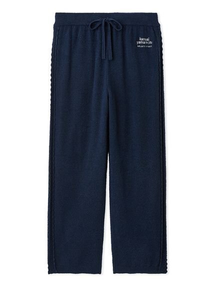 【kansai yamamoto】【メンズ】スムーズィージャガードロングパンツ ジェラートピケ パンツ その他のパンツ ネイビー