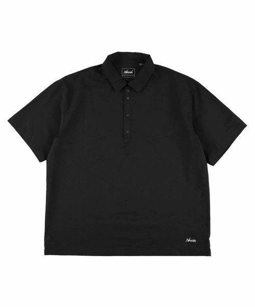 SELECT BRANDS NANGA/ナンガ DotAir COMFY S/S POLO SHIRT(MENS) ジャックローズ トップス ポロシャツ ブラック【送料無料】