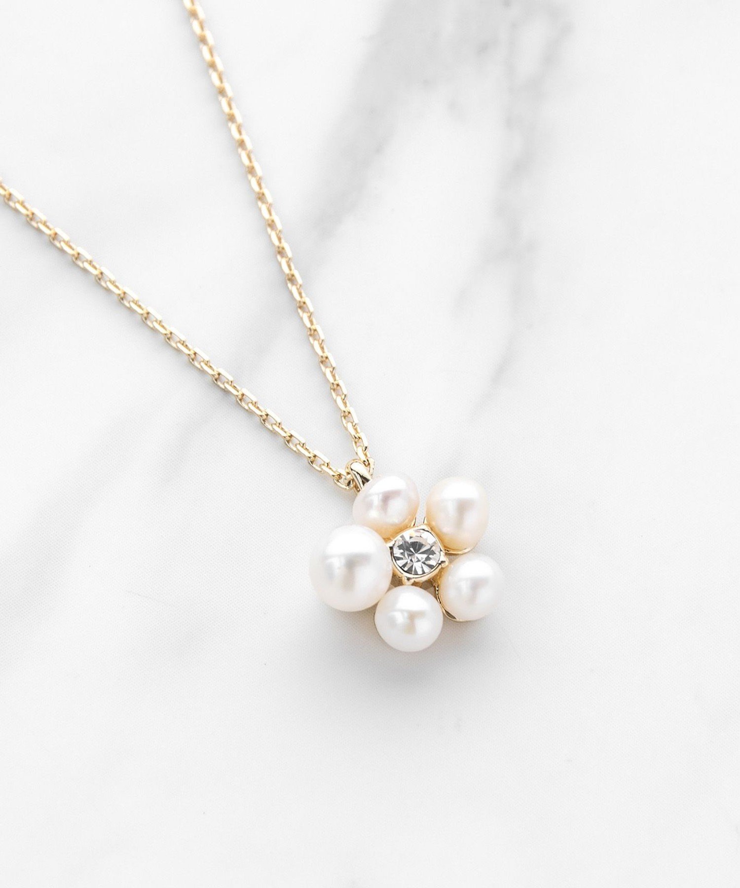 TOCCA PEARL GARDEN NECKLACE 淡水パールネックレス トッカ アクセサリー・腕時計 ネックレス ゴールド【送料無料】