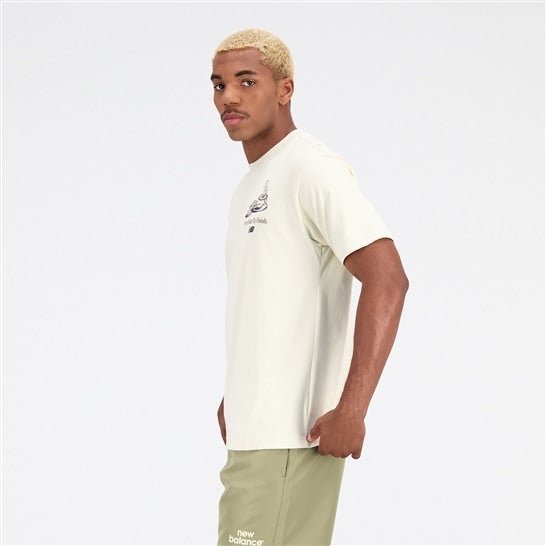 【SALE／50%OFF】New Balance NB Essentials Caf NB ショートスリーブTシャツ ニューバランス トップス カットソー・Tシャツ