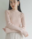 【SALE/50%OFF】VIS 【新色追加】リブニットプチハイネックプルオーバー【低身長向けサイズ有】 ビス トップス ニット グレー ブラック ピンク レッ...