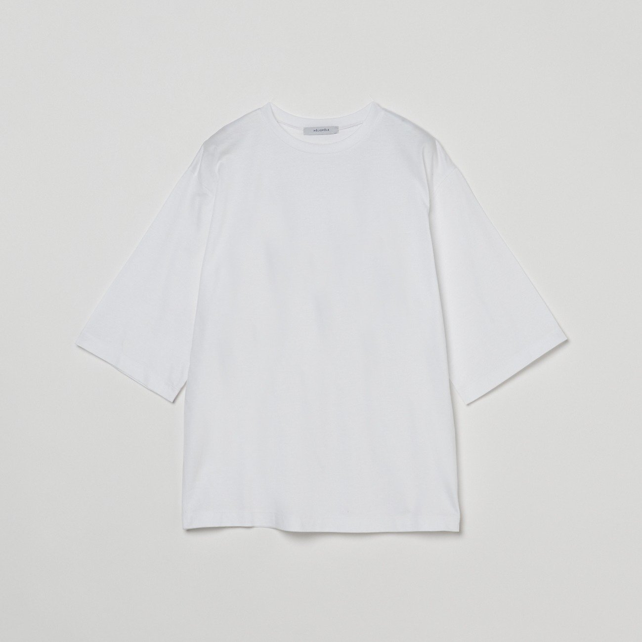 【SALE／40%OFF】HELIOPOLE BIG SLEEVE TEE エリオポール トップス カットソー・Tシャツ ホワイト ブラック【送料無料】