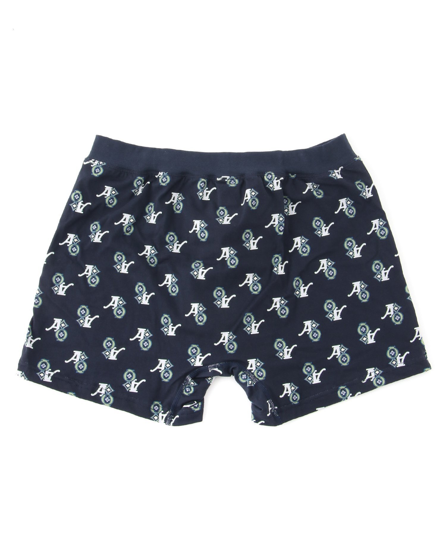 【SALE／50%OFF】Aquascutum Aquascutum/(M)AQボクサー 25S ウォーターガード スパンゴム モノグラム レナウンインクス インナー・ルームウェア ボクサーパンツ・トランクス ネイビー