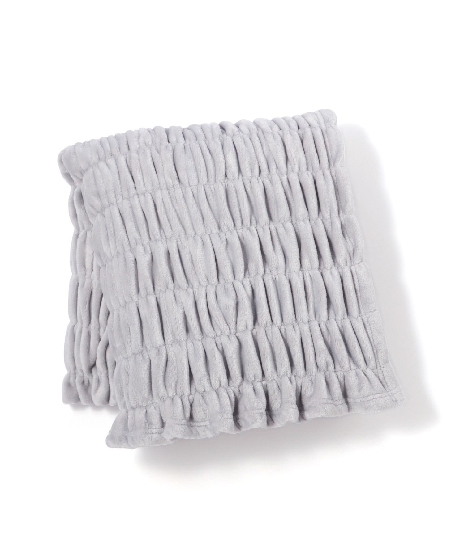 Francfranc フラッフィーリップル スロー(ひざ掛け) 1700*1300 グレー フランフラン インテリア・生活雑貨 ブランケット・ひざ掛け グレー【送料無料】