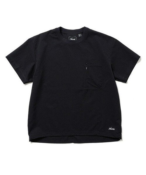 SELECT BRANDS NANGA/ナンガ DotAir COMFY S/S TEE(MENS) ジャックローズ トップス カットソー・Tシャツ ブラック【送料無料】