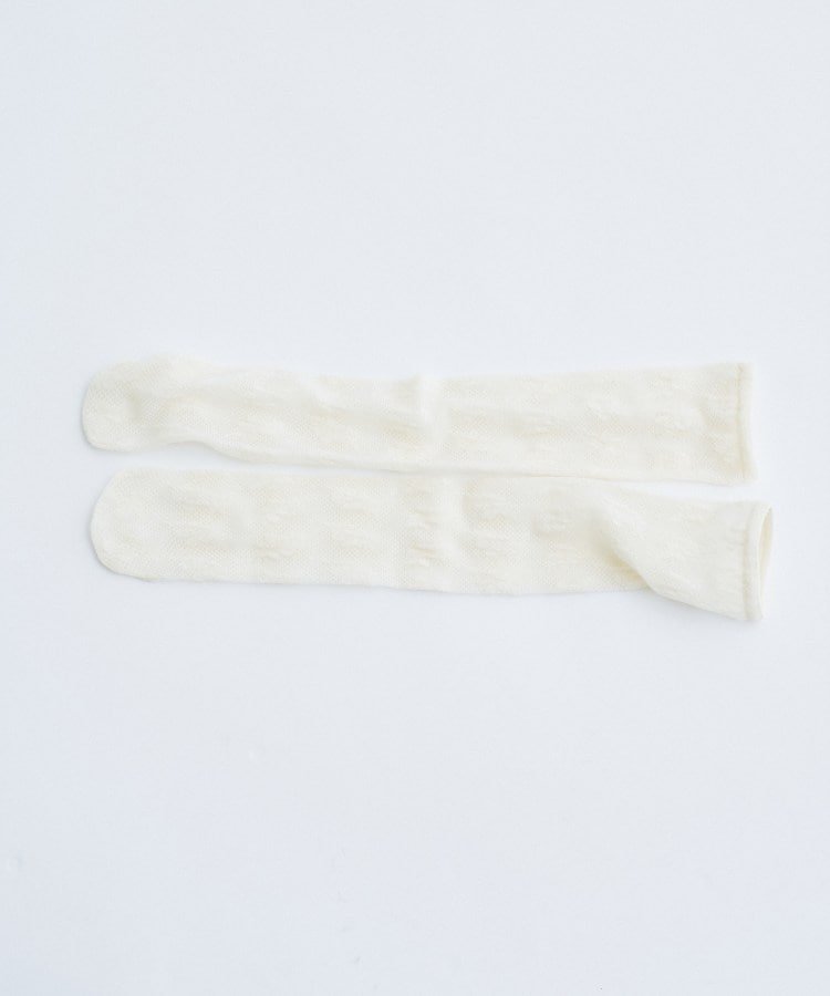 CODE A piedi nudi｜LACE TUBE コードエー 靴下・レッグウェア 靴下 ホワイト ブラック