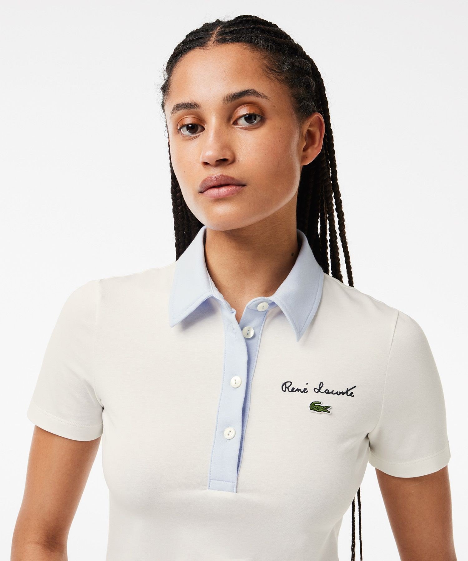 LACOSTE ルネ・ラコステシグネチャースリムフィットポ