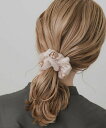 【SALE/50%OFF】SMELLY ローズシアーメッシュシュシュ スメリー ヘアアクセサリー ヘアゴム ホワイト