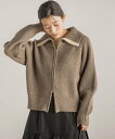 【SALE/20%OFF】Droite lautreamont 【WEB限定】ビックカラーカーデ≪手洗い可能≫ ドロワット・ロートレアモン トップス カーディガ...