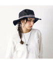 ABAHOUSE LASTWORD 【RUBEN/ルーベン】LINEN LIKE SAFARI HAT/リネンライク アバハウス 帽子 ハット ブラック ベージ...