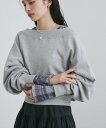 【SALE/50%OFF】VIS 【2WAY】ワンオフショルダー胸刺繍スウェットプルオーバー ビス トップス スウェット・トレーナー ピンク ベージュ