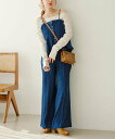 PAL GROUP OUTLET 【Kastane】デニムライクワイドパンツ パル グループ アウトレット パンツ その他のパンツ ブルー【送料無料】(4)