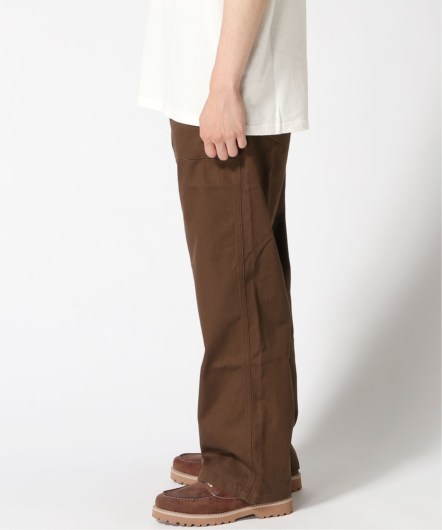 Nudie Jeans Nudie Jeans/(M)Nudie Jeans/Tuff Tony Fatique Pants492 タフトニーパンツ ヒーローインターナショナル マーケット プレイス パンツ ジーンズ・デニムパンツ ブラウン【送料無料】