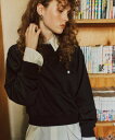 VIS 【POLO BCS】VIS別注ワンショルダースウェットトップス ビス トップス スウェット・トレーナー ブラック ネイビー グレー【送料無料】