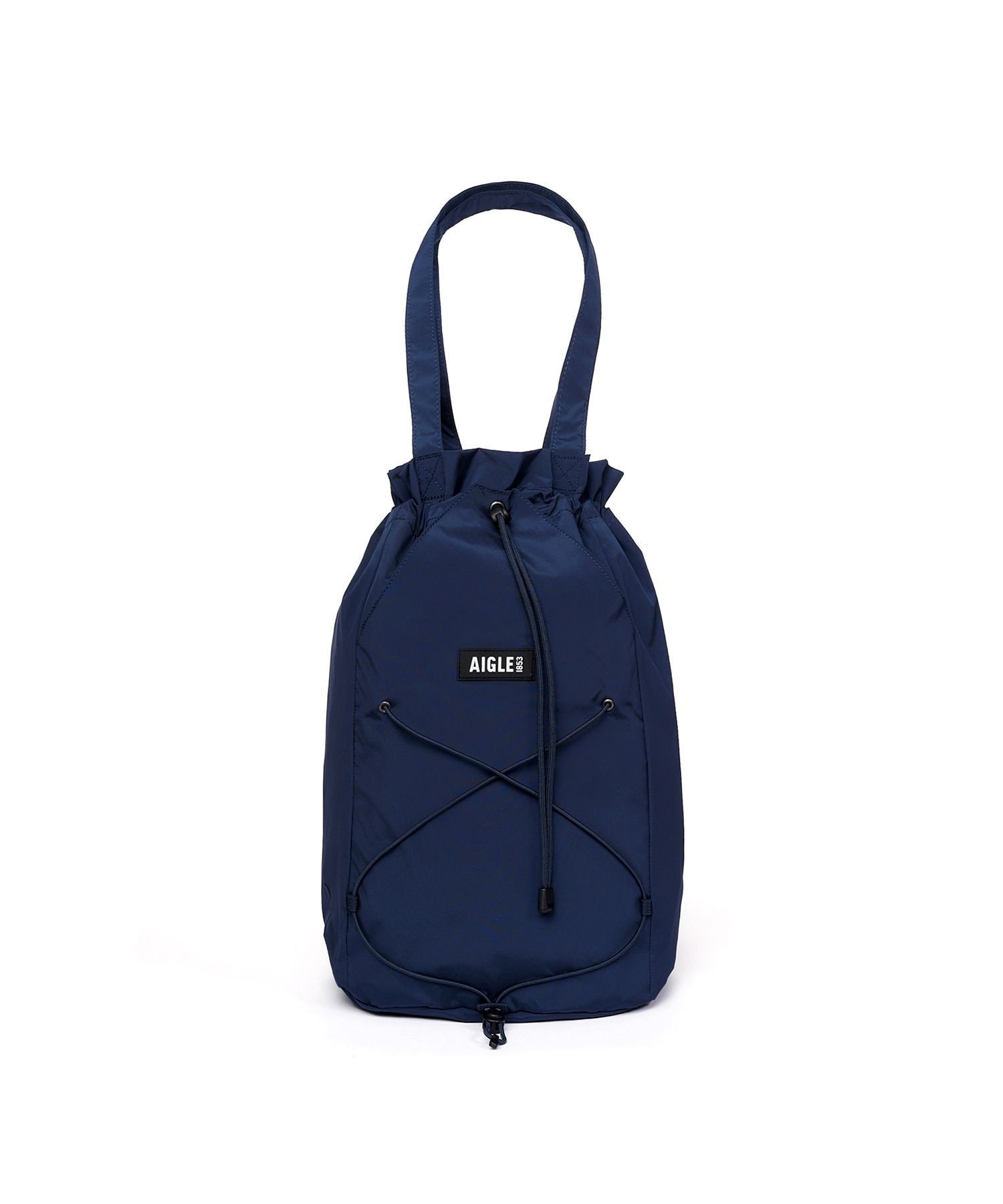 AIGLE 撥水 ライト&コンパクト 巾着バックパック 15L エーグル バッグ リュック・バックパック オレンジ ネイビー ホワイト【送料無料】