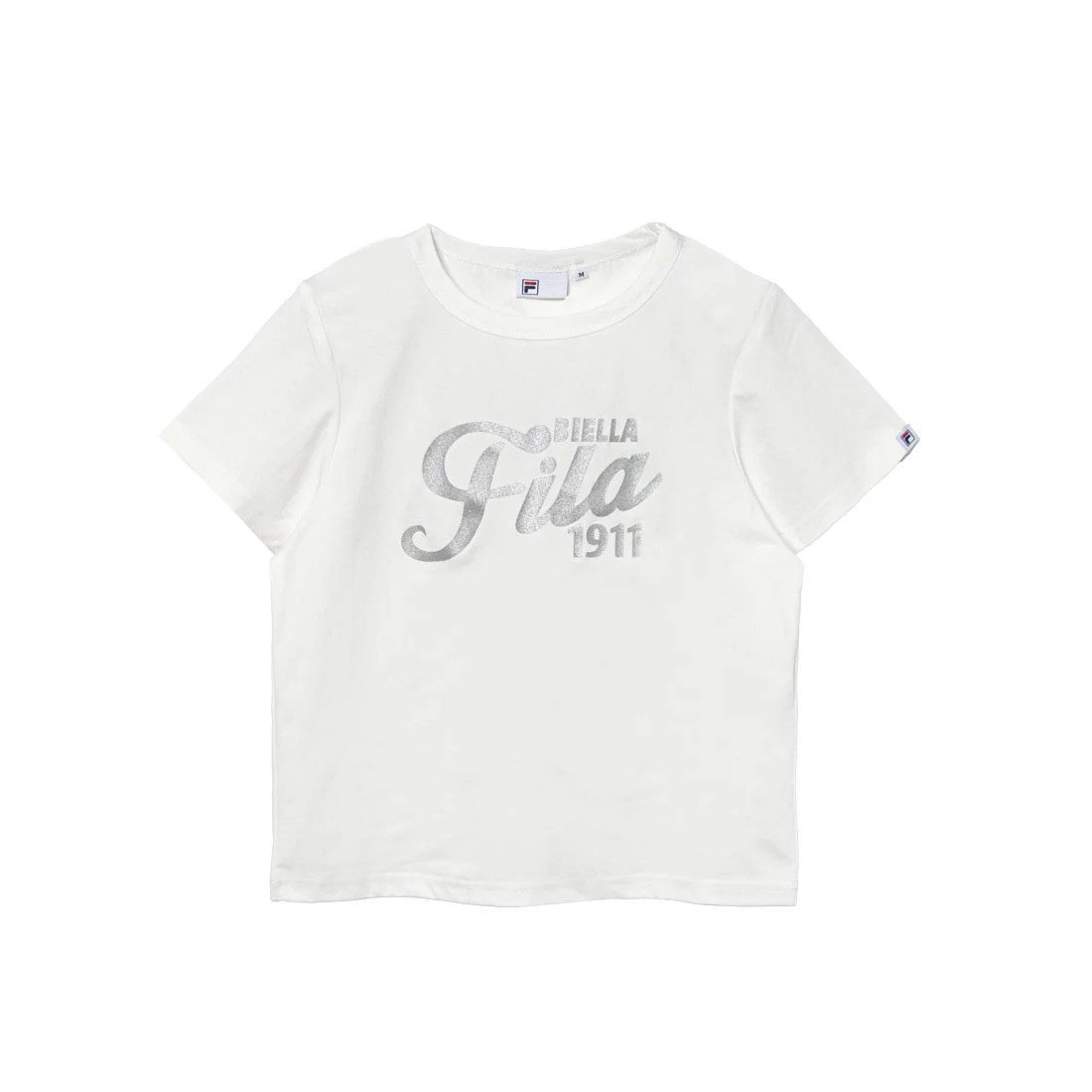 S/S T-SHIRTS フィラ トップス カットソー・Tシャツ ブラック ホワイト