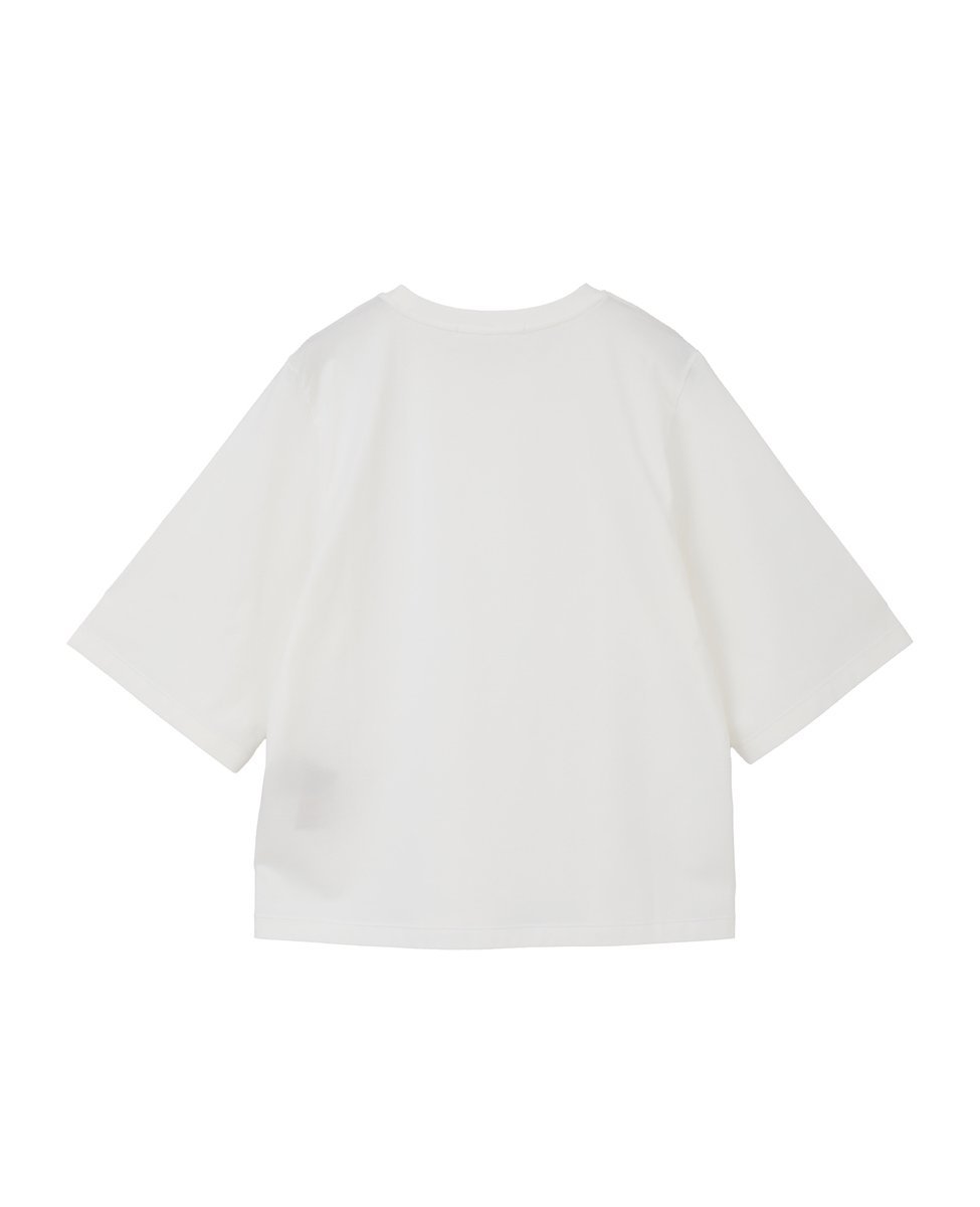 PLAIN PEOPLE ハイツイストベアジャージTシャツ プレインピープル トップス カットソー・Tシャツ ブラック ホワイト