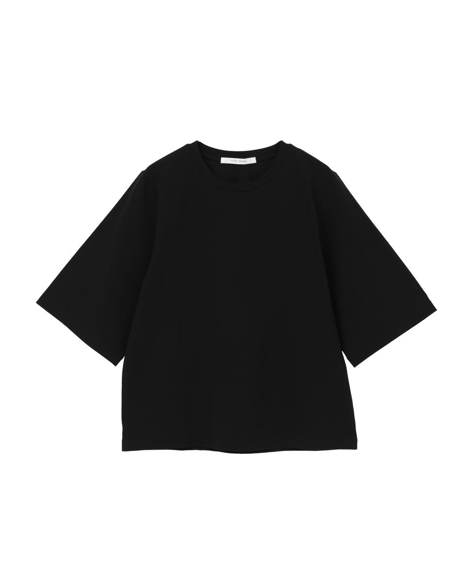 PLAIN PEOPLE ハイツイストベアジャージTシャツ プレインピープル トップス カットソー・Tシャツ ブラック ホワイト