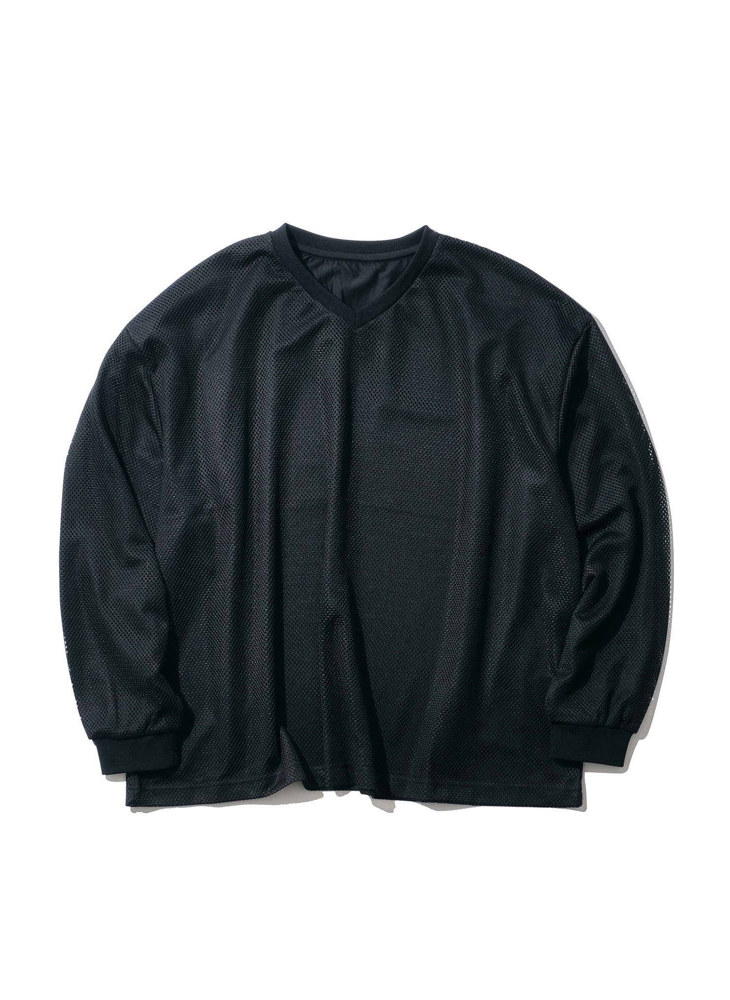 INTODUSK V NECK LS TEE ウィリーチャバリア トップス カットソー・Tシャツ ブラック【送料無料】